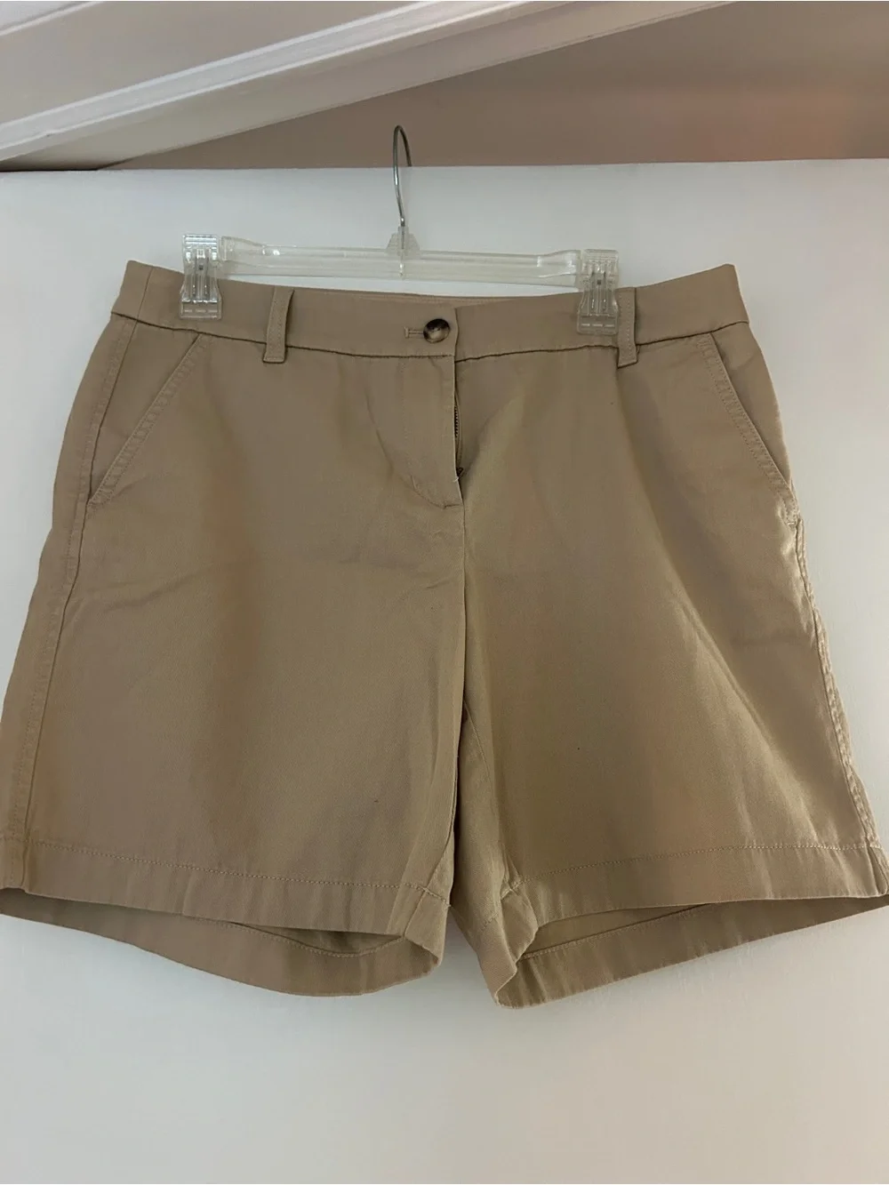 J. Crew Tan Bermuda Shorts